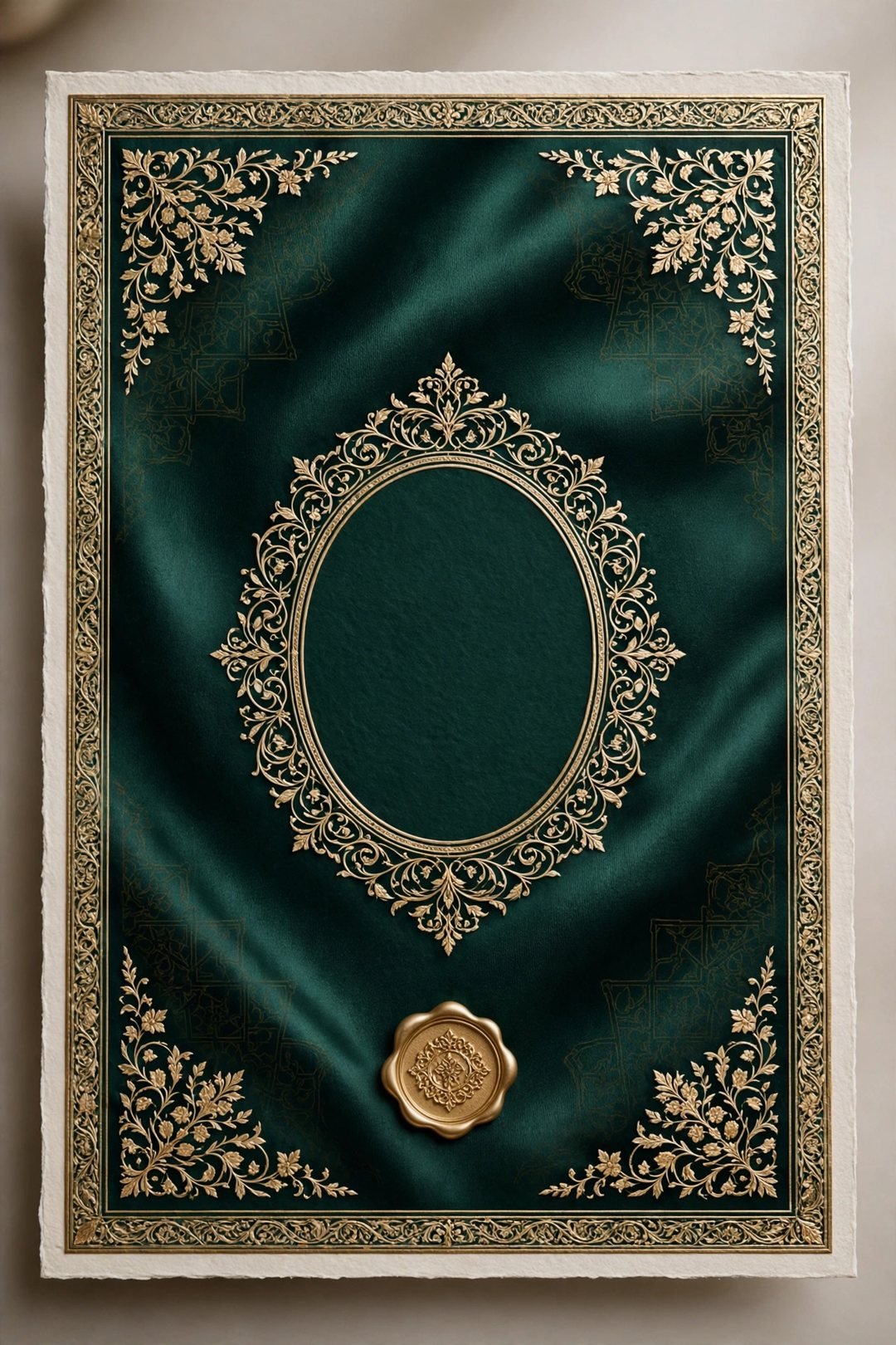 Sealed wedding invitation card of Noman Faisal